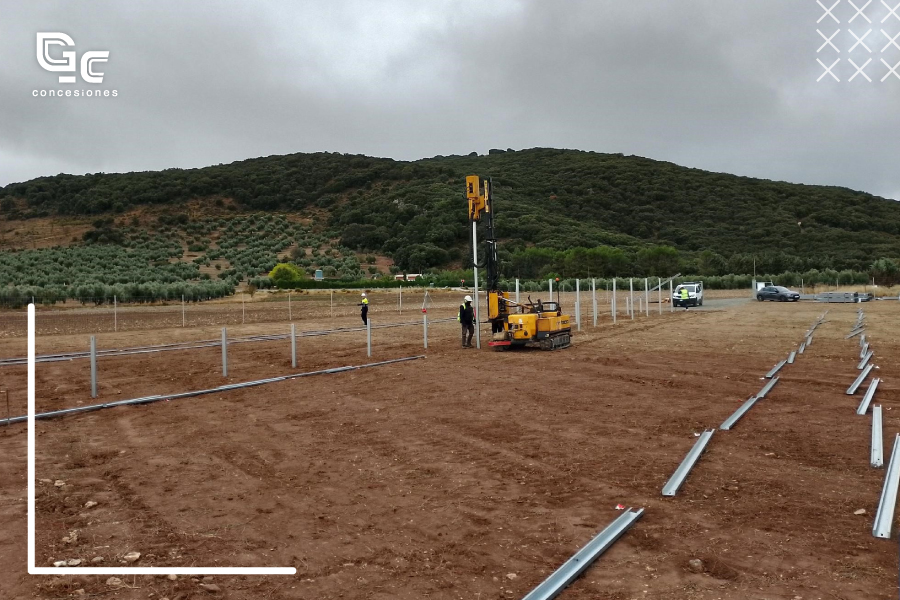 Proyectos Greening Concesiones: Planta Fotovoltaica de 850 kW en Huelma, Jaén