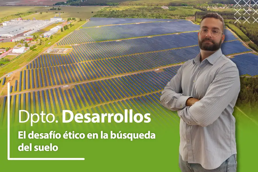 búsqueda del suelo para plantas solares fotovoltaicas